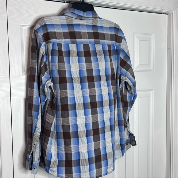 Tommy Bahama Plaid Island Modern Fit Button down Shirt Size Large - Picture 5 of 11